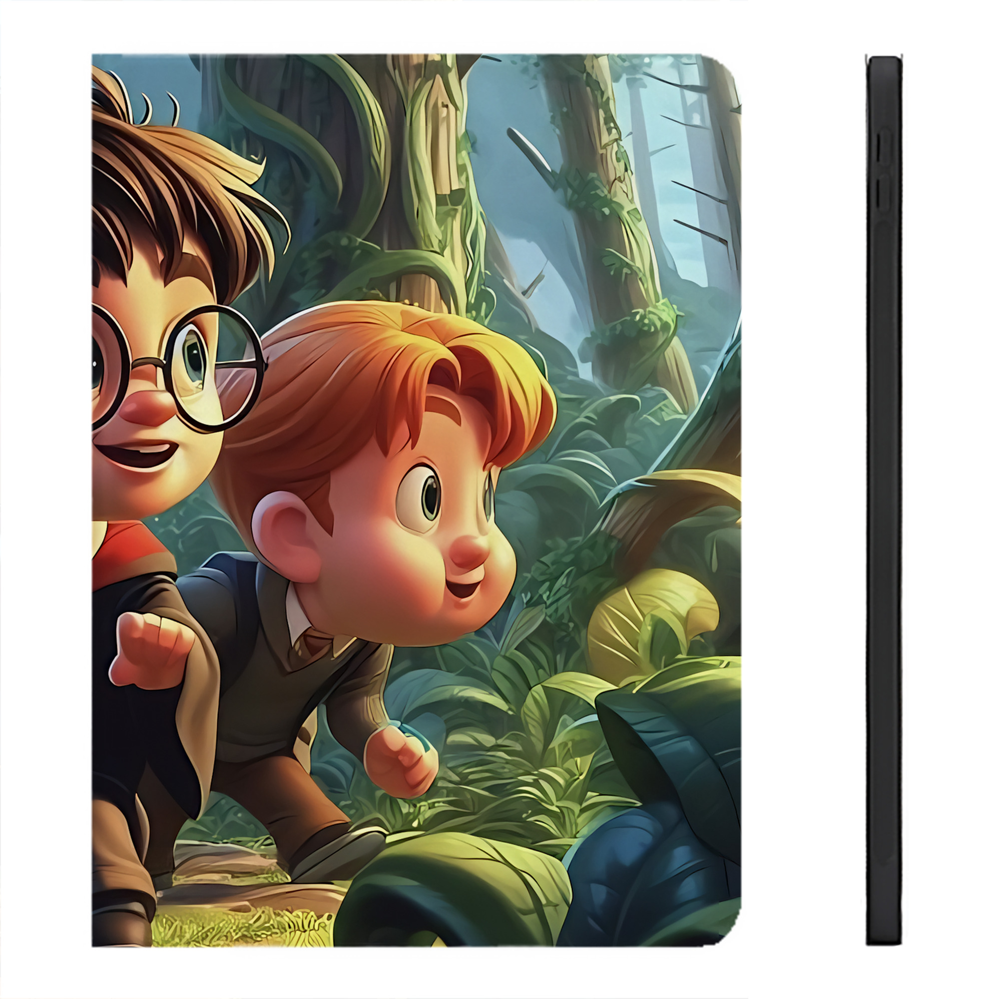 （画像用） Harry Potter ハリー・ポッターシリーズ IPadケース ペンホルダー付き ブックスタイルデザイン